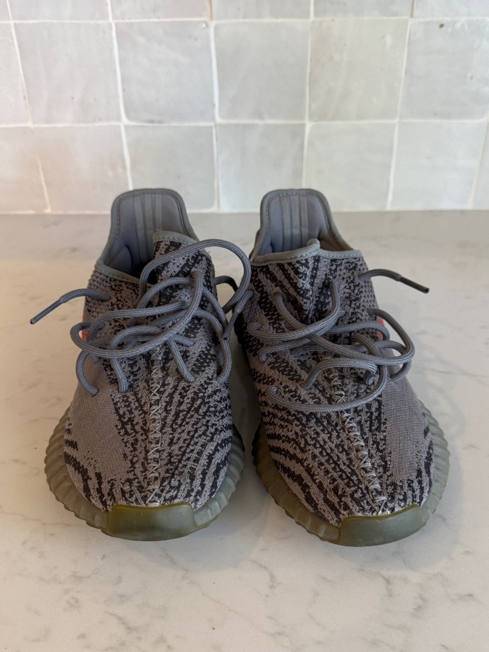 ADIDAS YEEZY BOOST 350 V2 BELUGA 2.0 MEN SIZE 9 - Picture 7 of 10